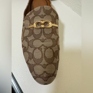 Coach shoes. Sienna Sig Slide, Size 9.5